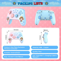 IINE Storage and Wireless Pro Controller Luffy & Chopper for NSW/PC/ROG Ally [L916]