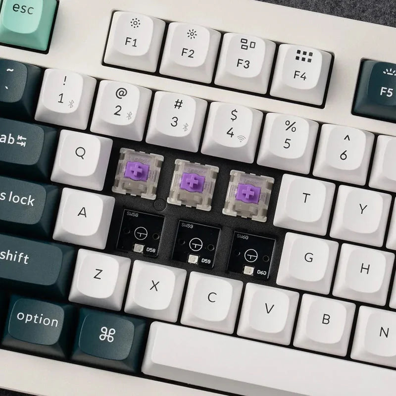 Keychron Q5 HE QMK 96% Fully Assembled Knob RGB Backlight Hot-Swappable Wireless Magnetic Switch Keyboard (Gateron Double-Rail Magnetic Nebula Switch)