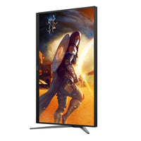 AOC U27G4XM 27" UHD (3840x2160) Dual Mode (4K @ 160Hz or FHD @ 320Hz) 1ms Fast IPS MiniLED Dual Gaming Monitor with Tilt, Height, Pivot & Swivel Adjustment (Black/Red)