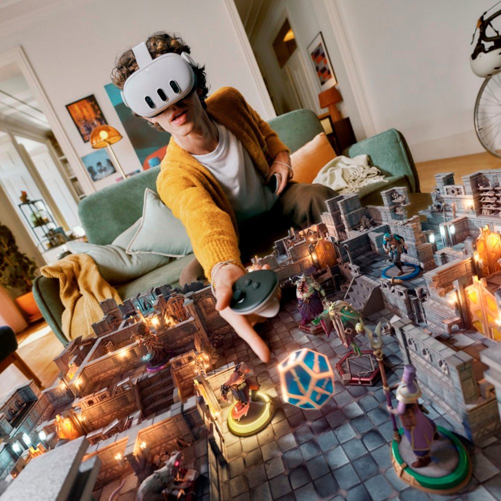 Meta Quest realistic feeling game dungeon 