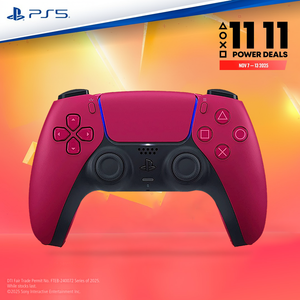 Sony PlayStation 5 Dualsense Wireless Controller Cosmic Red