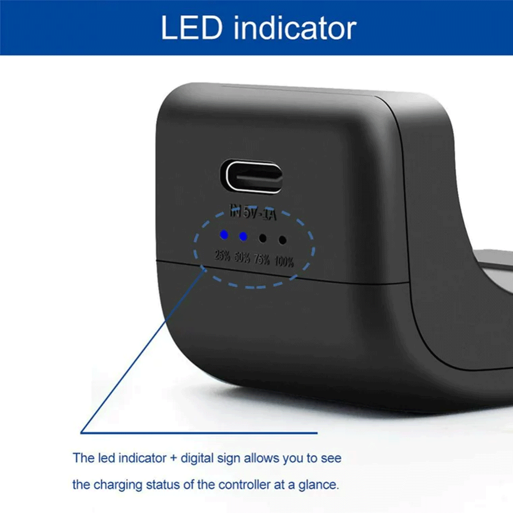 JYS Rechargeable Battery Pack for PS5 Controller