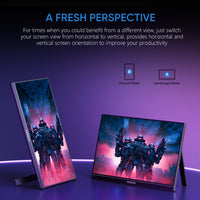 [PRE-ORDER] ARZOPA Z1FC 15.6" FHD Portable Monitor (Black)