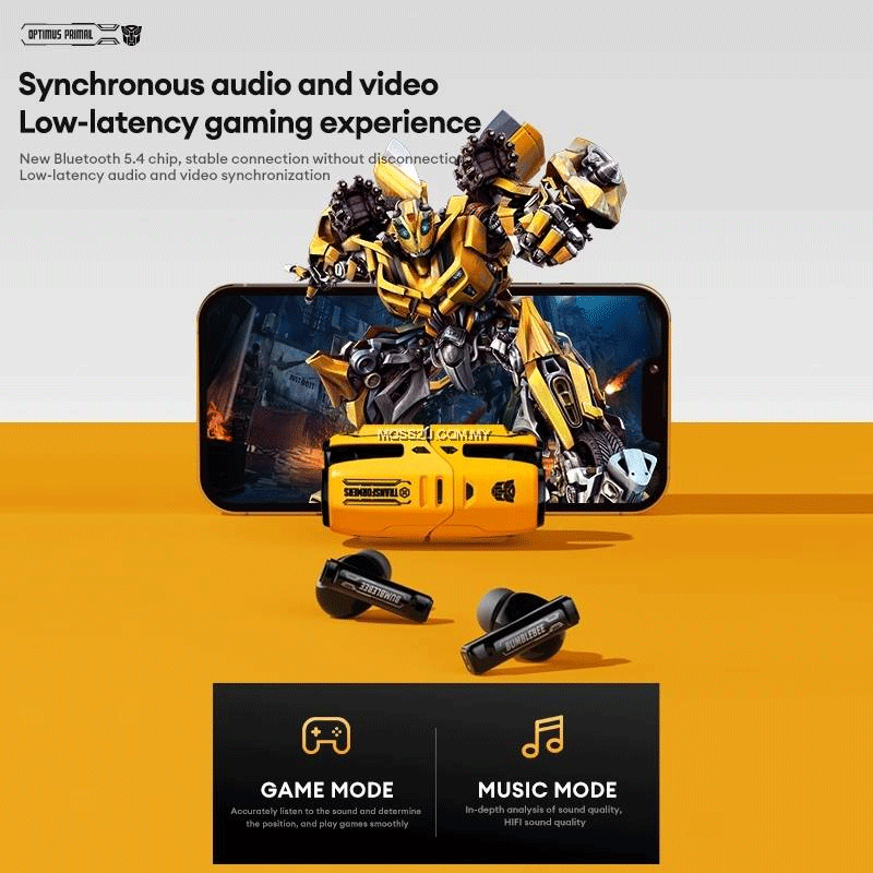 Transformers TF-T01 PRO Bluetooth Earphone Noise Reduction