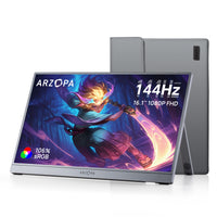 [PRE-ORDER] ARZOPA Z1FC 15.6" FHD Portable Monitor (Grey)