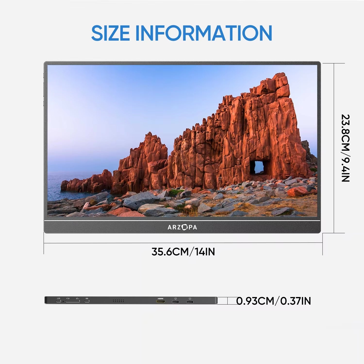 [PRE-ORDER] ARZOPA Z1RC Portable Monitor