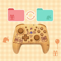 Hori Animal Crossing Wireless Horipad Turbo Controller for Nintendo Switch 2 (NSX-205A)