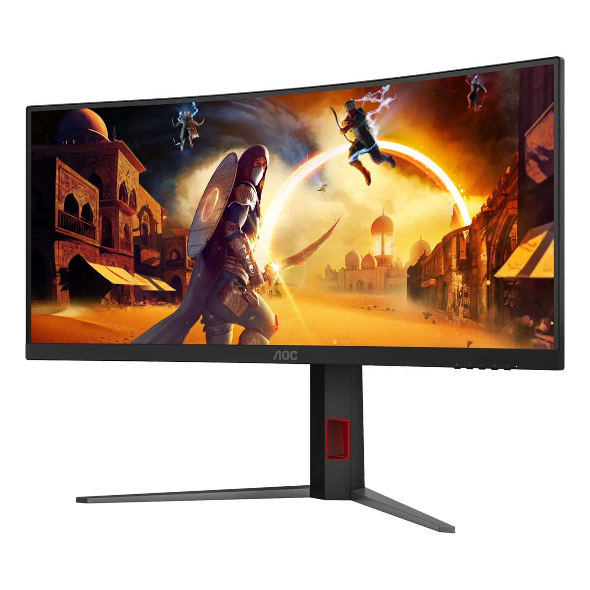 AOC CU34G4H/71 34" WQHD (3440x1440) 200Hz 0.3ms AdaptiveSync Fast VA Gaming Monitor