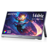 [PRE-ORDER] ARZOPA Z1FC 15.6" FHD Portable Monitor (Grey)