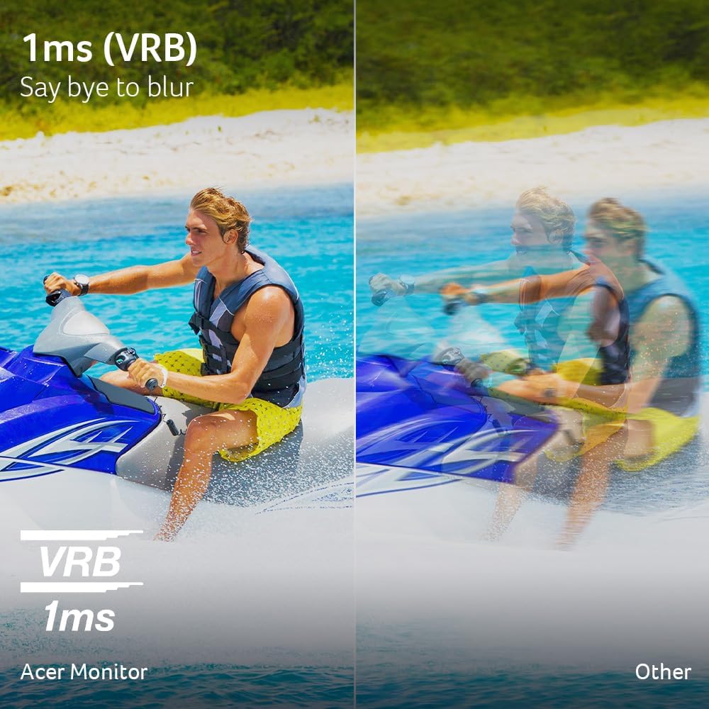 Acer KA272 G0bi 27" FHD (1920x1080) IPS 120Hz Freesync 1ms VRB LED Monitor