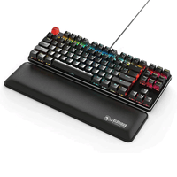 Glorious Keyboard Slim Wrist Rest [Black]