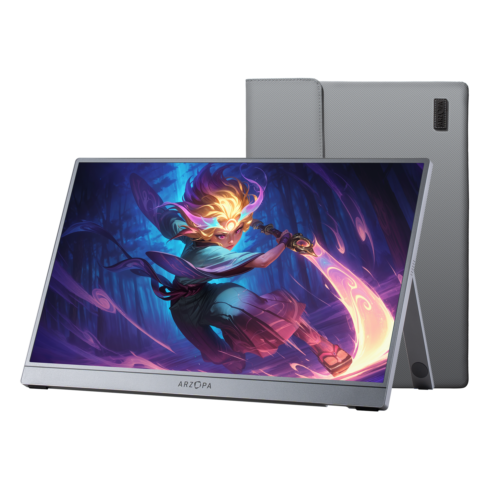 [PRE-ORDER] ARZOPA Z1FC 15.6" FHD Portable Monitor (Grey)