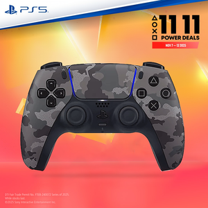 Sony PlayStation 5 Dualsense Wireless Controller Camo Grey