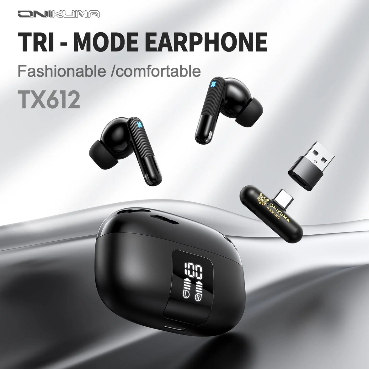 ONIKUMA TX612 Gaming Earbuds