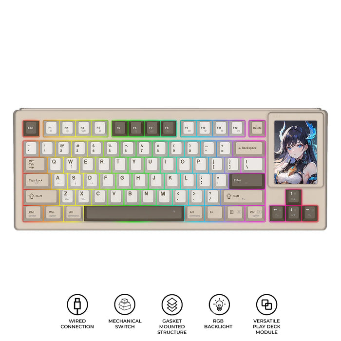 Redragon Popvu 87 Keys Wireless Mechanical Keyboard