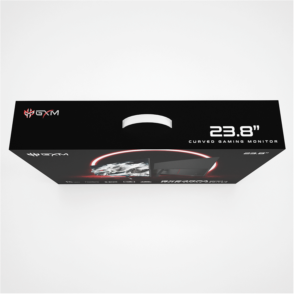 GXM GX24RFA 24” VA FHD 200Hz Curved Gaming Monitor