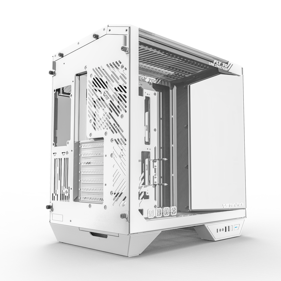 DarkFlash DY470 ATX Three-side Glass Panel Tempered Glass PC Case