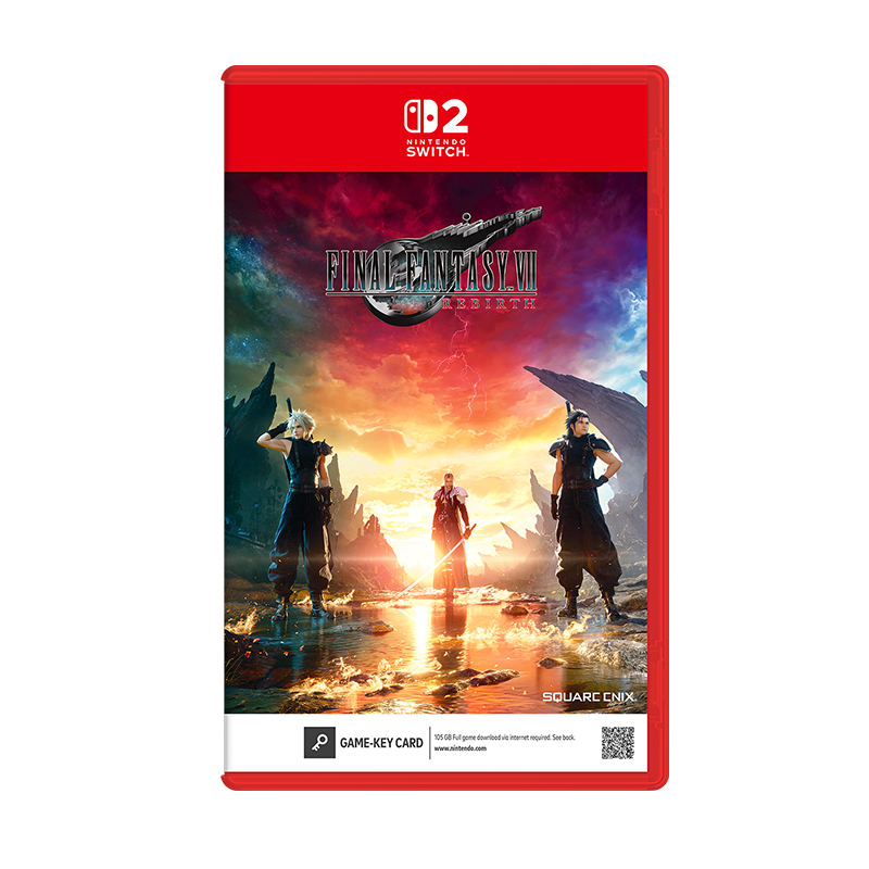 [PRE-ORDER] Nintendo Switch 2 Nintendo Switch 2 Final Fantasy VII Rebirth (Game Key Card) (ASI)