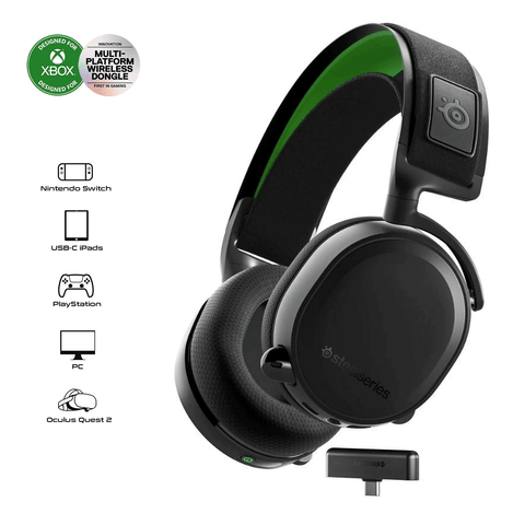 Steelseries Arctis 7X+ Gaming Headset Black [61472]