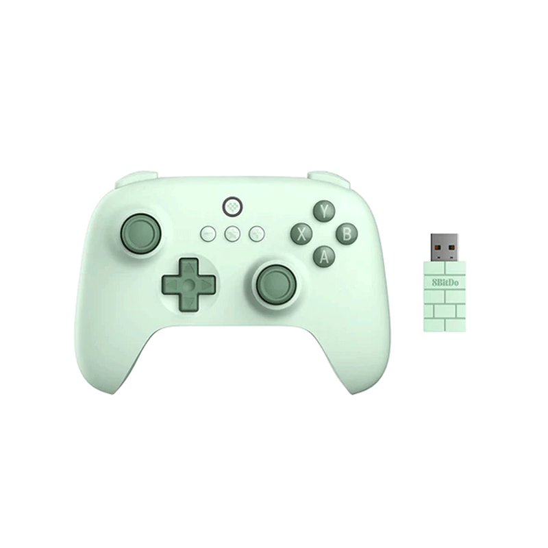 8BitDo Ultimate C Wireless 2.4G Controller (Windows/Android/Raspberry Pi/Steam Deck) Green 81HC02