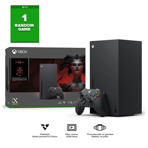 Xbox Series X Console 1TB SSD Diablo IV Bundle Black