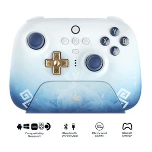 8BitDo Ultimate 2.4G Wireless Controller Genshin Impact - Chongyun for Windows/Android/SteamOS/Apple  (81HA04)