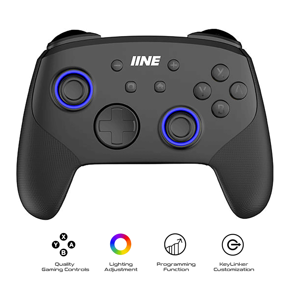 IINE Pro Eagle Wireless Controller for NSW Lite OLED Black L844
