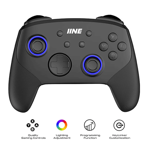 IINE Pro Eagle Wireless Controller for NSW/Lite/OLED (Black) L844