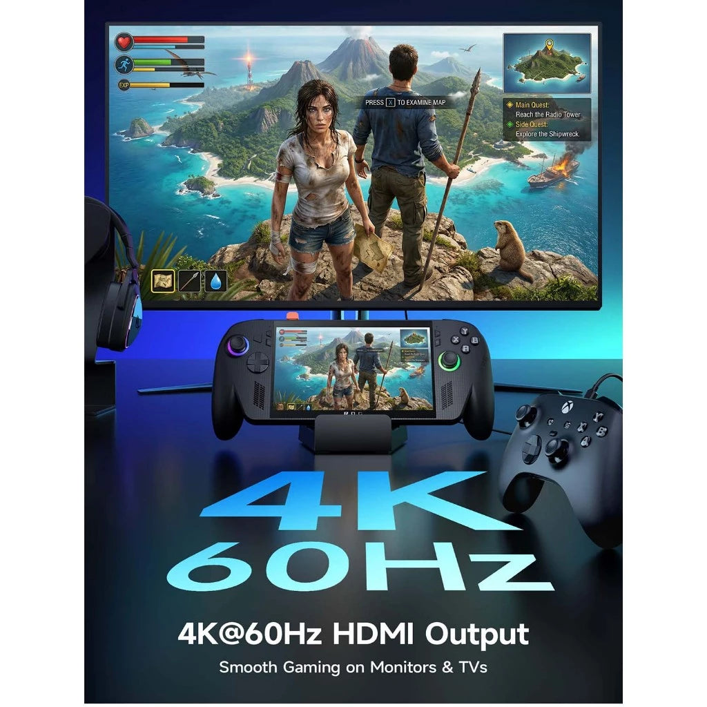 JSAUX 4-in-1 Docking Station for Steam Deck / ROG Ally / Legion Go HB050