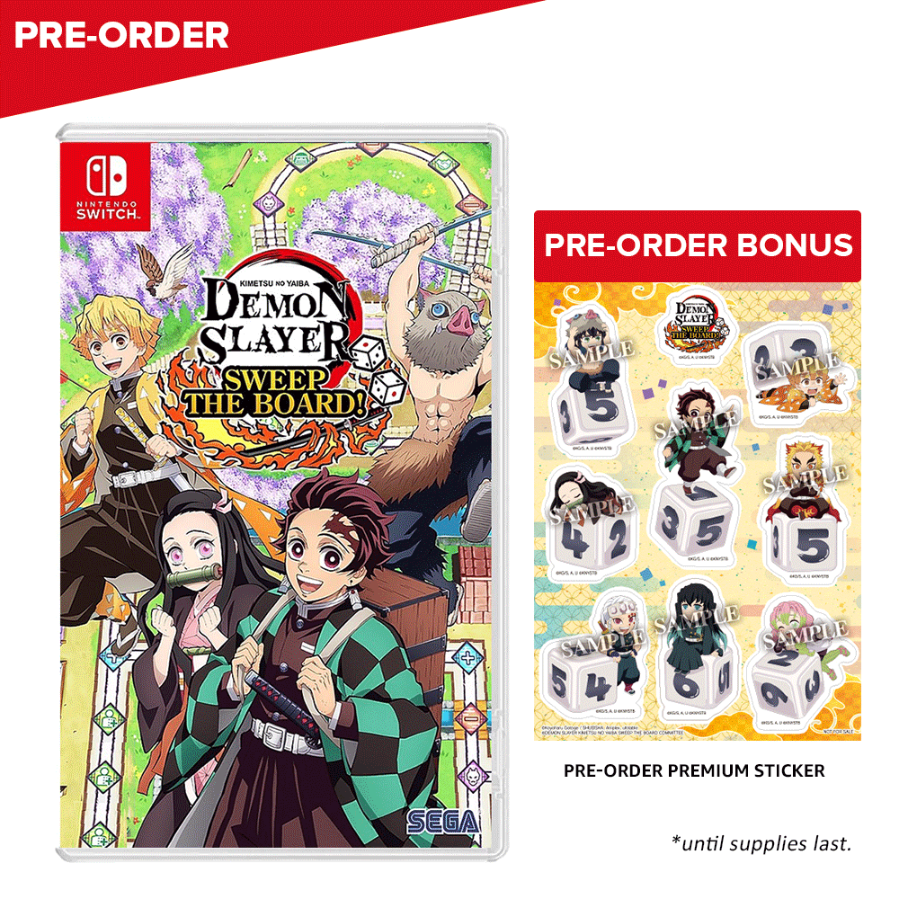 PRE ORDER Demon Slayer Kimetsu no Yaiba Sweep the Board