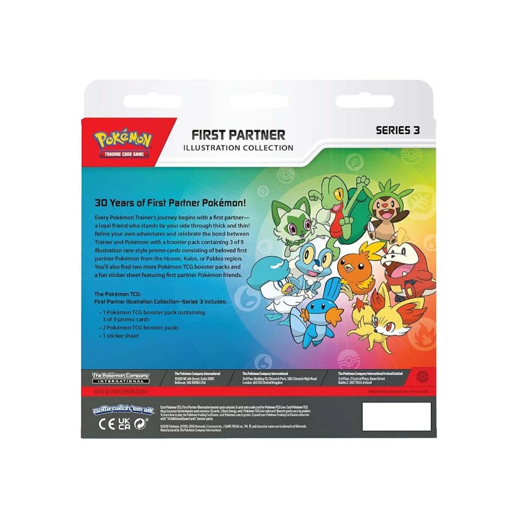 Pokemon TCG: First Partner Illustration Collection (Series 3) (ENG)