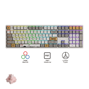 Akko One Piece Calligraphy 5108S RGB Wired Mechanical Keyboard (Akko CS Sakura)
