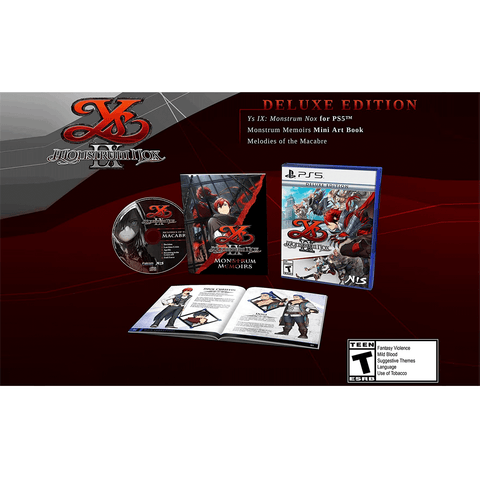 PS5 Ys IX: Monstrum Nox Deluxe Edition [US]