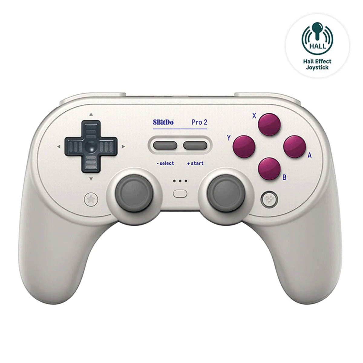 8bitdo Pro 2 Bluetooth Gamepad Hall Ed. For Windows/Android/Apple/MacOS/Steam