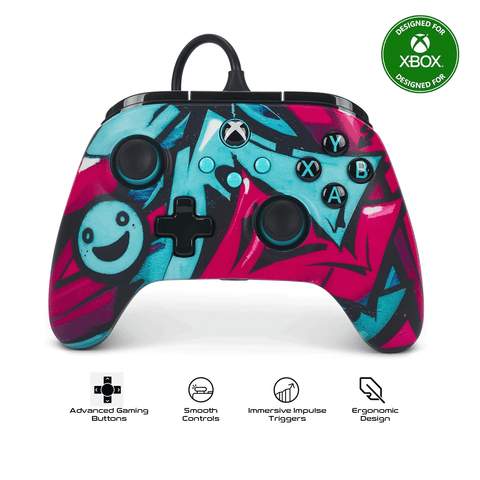 Power A Enhanced Wired Controller for Xbox Series/PC [Wild Style]