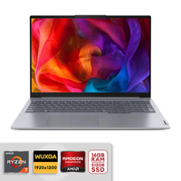 Lenovo Think Book 16 G7 ARP 16" WUXGA AMD Ryzen 7 - 7735HS, 16GB DDR5 RAM / 512GB SSD M.2 2242 PCIe 4.0x4 NVMe, AMD Radeon 680M Graphics, FreeDOS, Arctic Grey