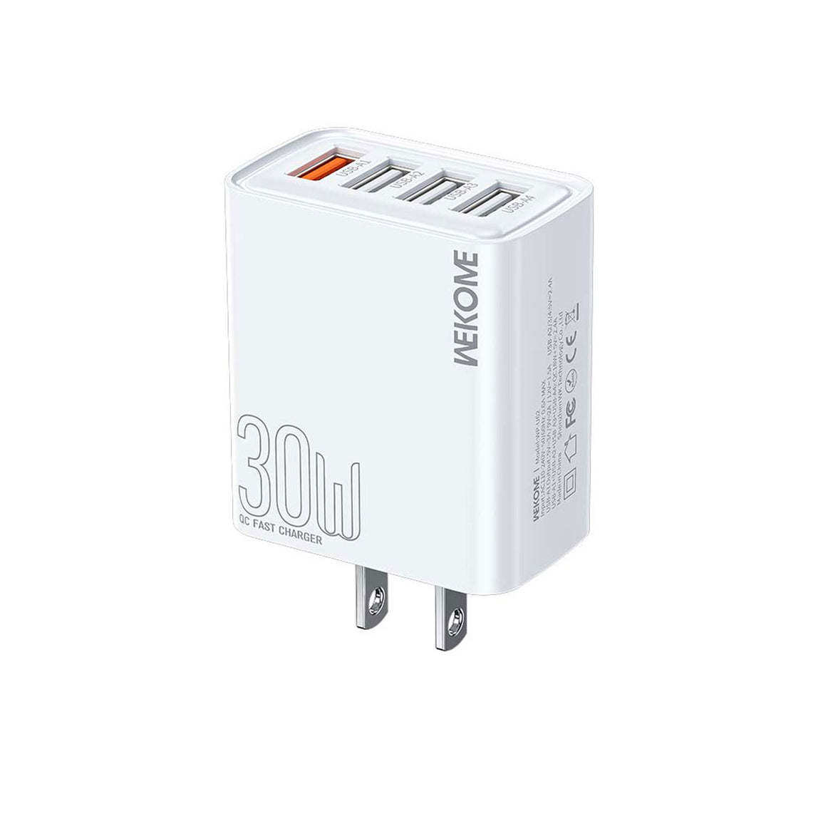 WEKOME Fast Charger 30W 4 PORT A - WP-U62