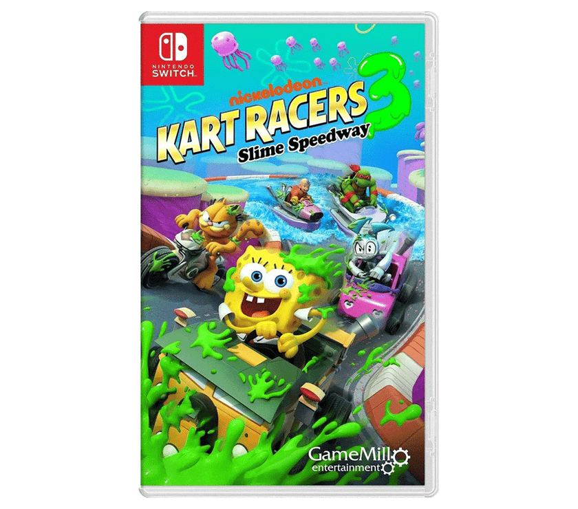 Nintendo Switch Nickelodeon Kart Racers 3 Slime Speedway