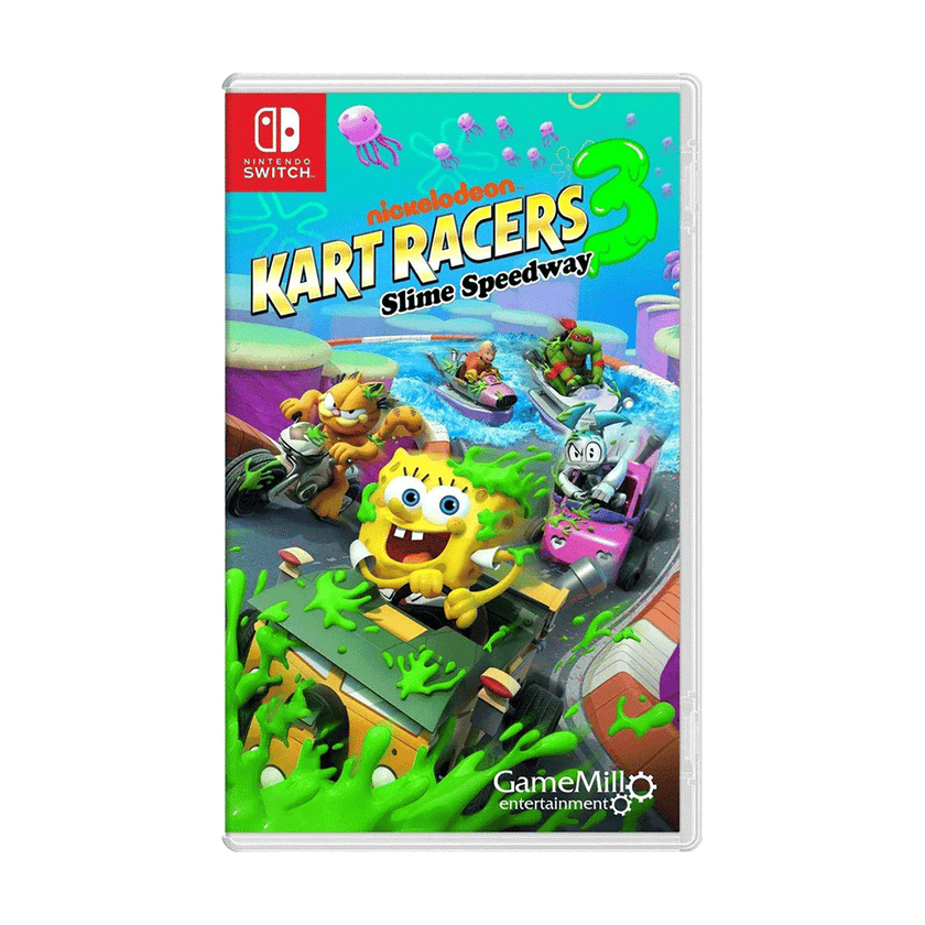 Nintendo Switch Nickelodeon Kart Racers 3: Slime Speedwa Nintendo Switch Nickelodeon Kart Racers 3 Slime Speedway