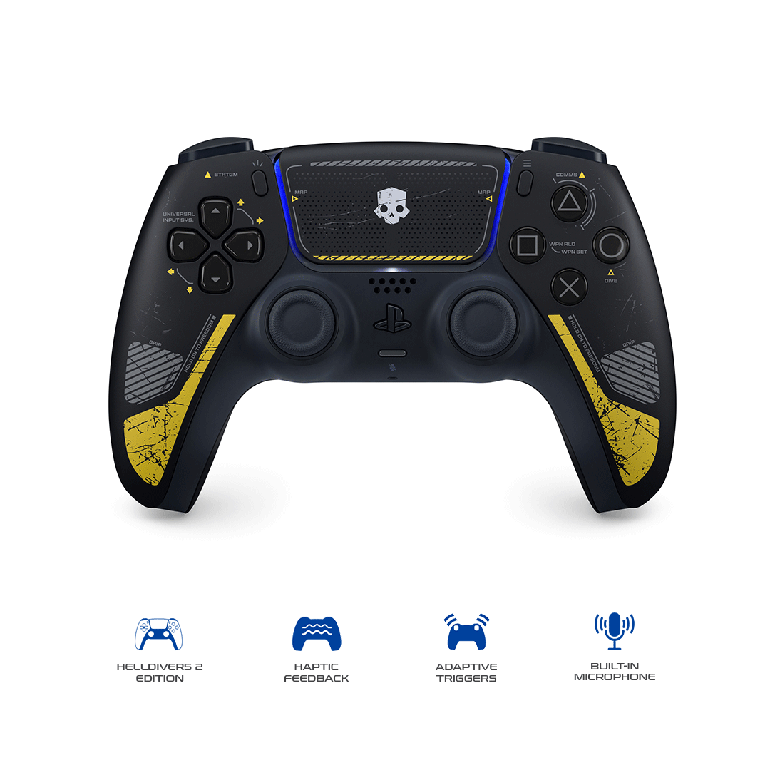 [PRE-ORDER] Sony PlayStation 5 DualSense™ Wireless Controller – Helldivers 2 Limited Edition
