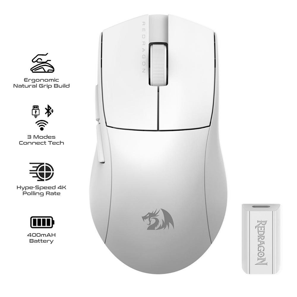 Redragon King Pro 4k Wireless Gaming Mouse