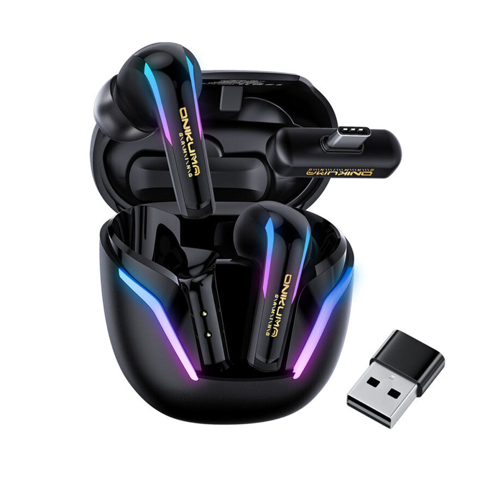 Onikuma T27 Wireless Earphone Black