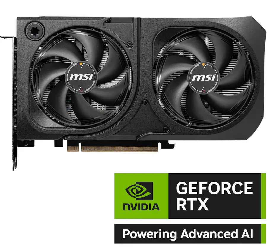 MSI GeForce RTX 5060 Ti 8GB GDDR7 Shadow 2X OC Plus Graphics Card