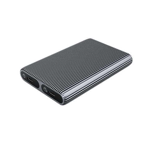 Orico Dual-Bay M.2 NVME + SATA SSD Enclosure [Grey] [AM2C3-2SN]