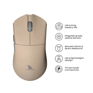 Darmoshark M3 Wireless Gaming Mouse Khaki (Camel)