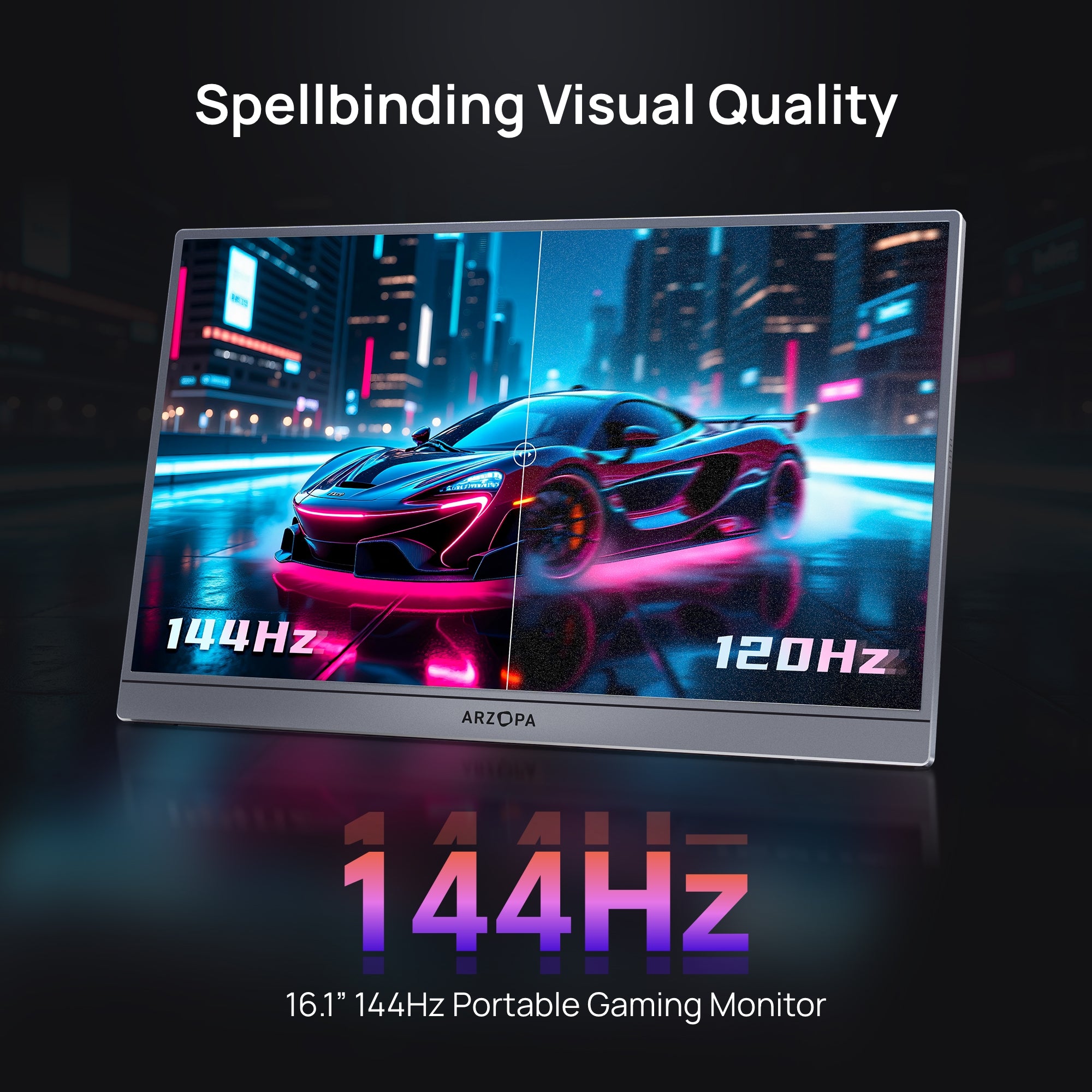 [PRE-ORDER] ARZOPA Z1FC 15.6" FHD Portable Monitor (Grey)