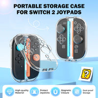 IINE Magnetic Transparent Storage Case for Nintendo Switch 2 L1164