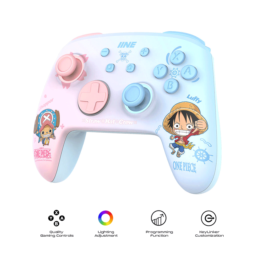 IINE Wireless Pro Controller Luffy & Chopper for NSW/PC [L909 ...