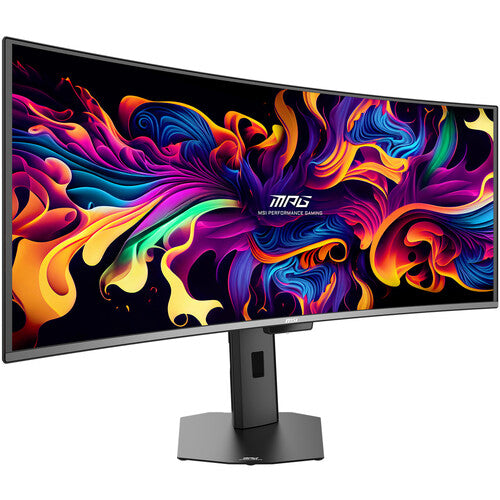 MSI MPG 341CQR QD-OLED X36 34" UWQHD (3440x1440) 360Hz 0.03ms (GtG) Curved Gaming Monitor with Tilt/ Height/ Pivot/ Swivel Adjustment