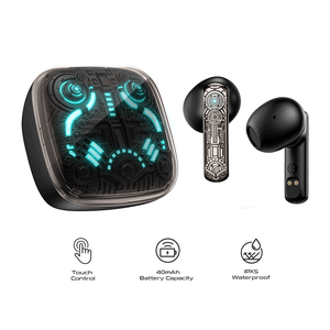 Onikuma T1 Wireless Earphones [Black]